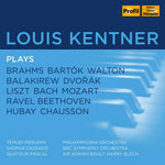 the album cover for Louis Kentner Plays / Various (Box) - Louis Kentner Plays