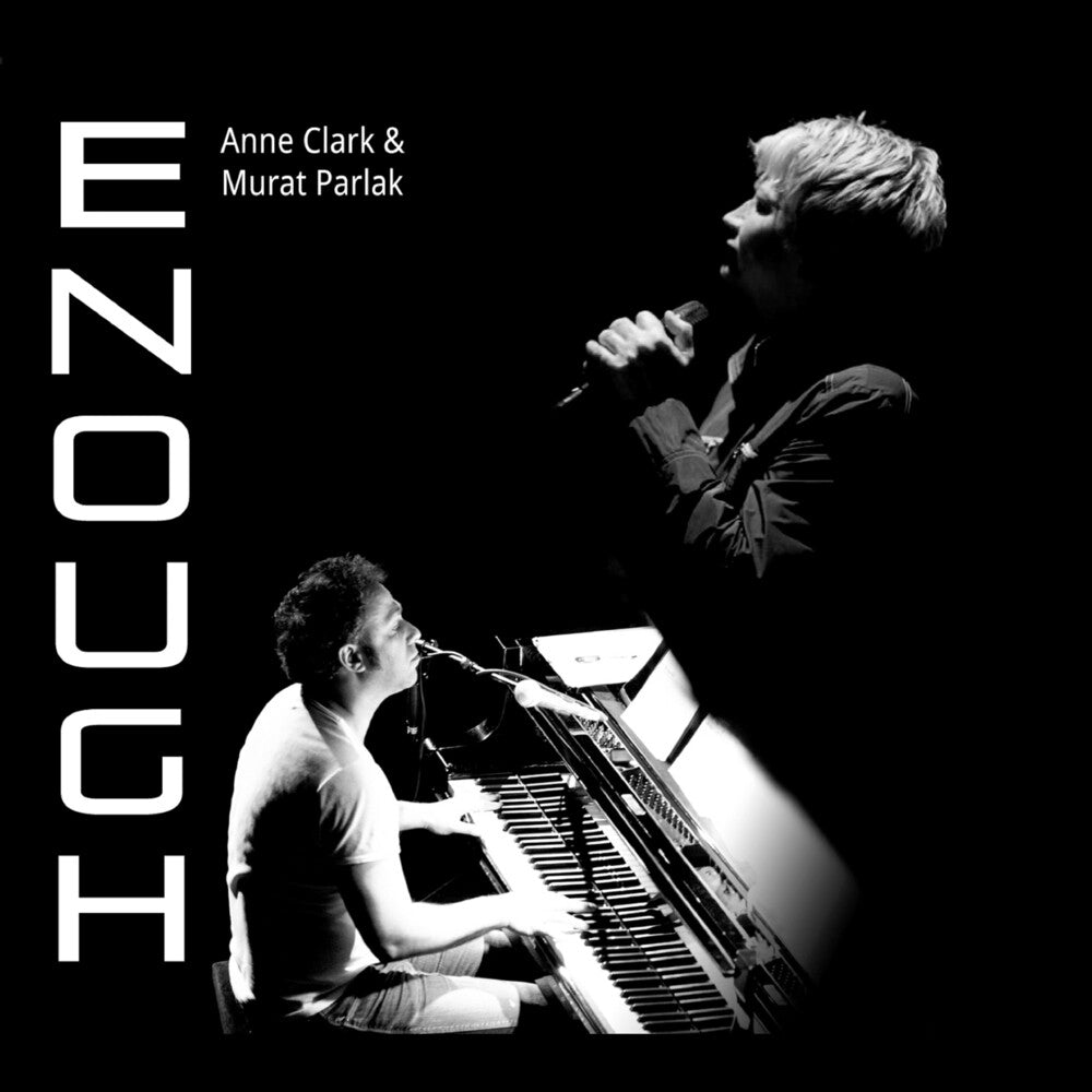 the album cover for Anne Clark/ Parlak,Murat - Enough