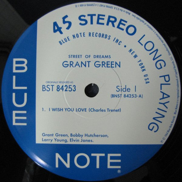 Grant Green : Street Of Dreams (2x12", Ltd, RE, RM, 180)