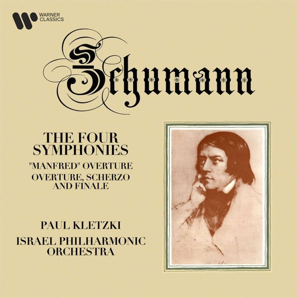 the album cover for Paul Kletzki/ Israel Philharmonic Orchestra - Schumann The Four Symphonies [Digipak]