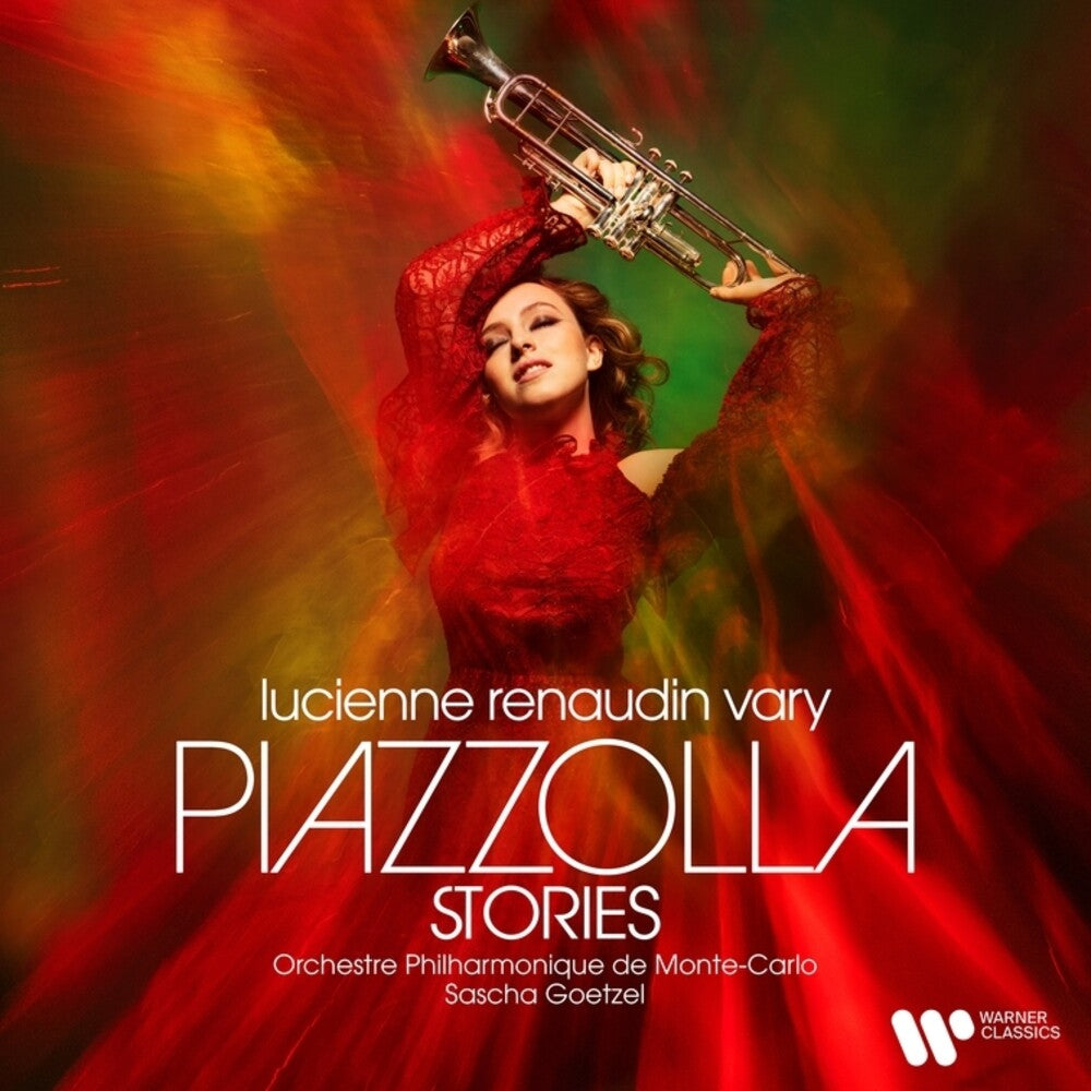 the album cover for Renaudin Lucienne Vary/ Orchestre Philharmonique - Piazzolla Stories [Digipak]
