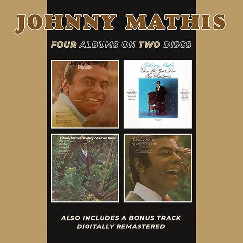 Johnny Mathis - Gente / Dame tu amor por Navidad / El sueño imposible / Tema de amor de Romeo y Julieta (Un tiempo para nosotros) (CD)