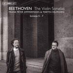 the album cover for Beethoven / Zimmermann / Helmchen - Violin Sonatas 2