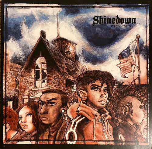 シャインダウン - アス・アンド・ゼム（レコード）