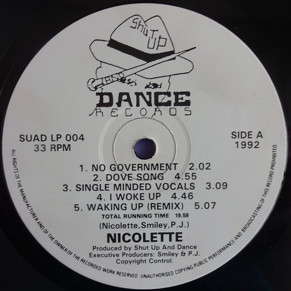 Nicolette : Now Is Early (LP, Album)