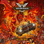 the album cover for Motorjesus - Hellbreaker