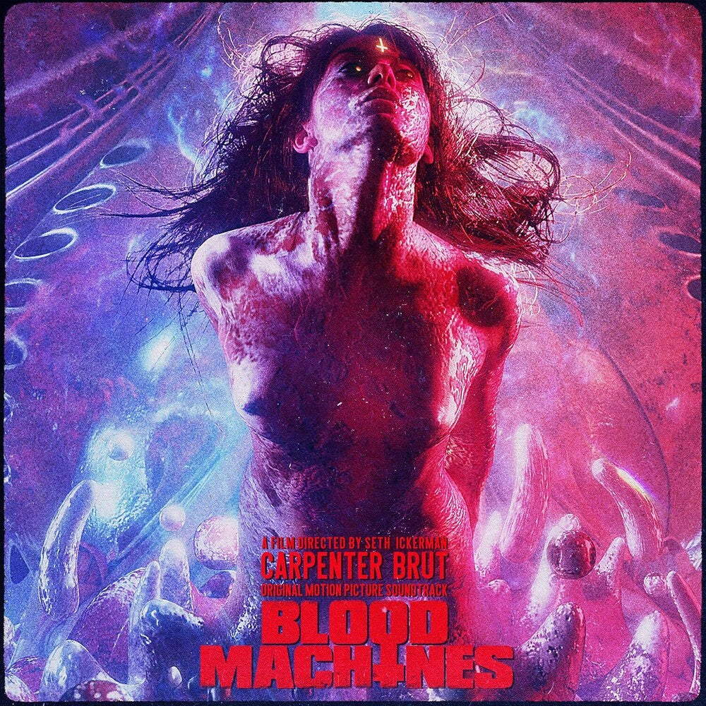 the album cover for Carpenter Brut - Blood Machines - O.S.T.