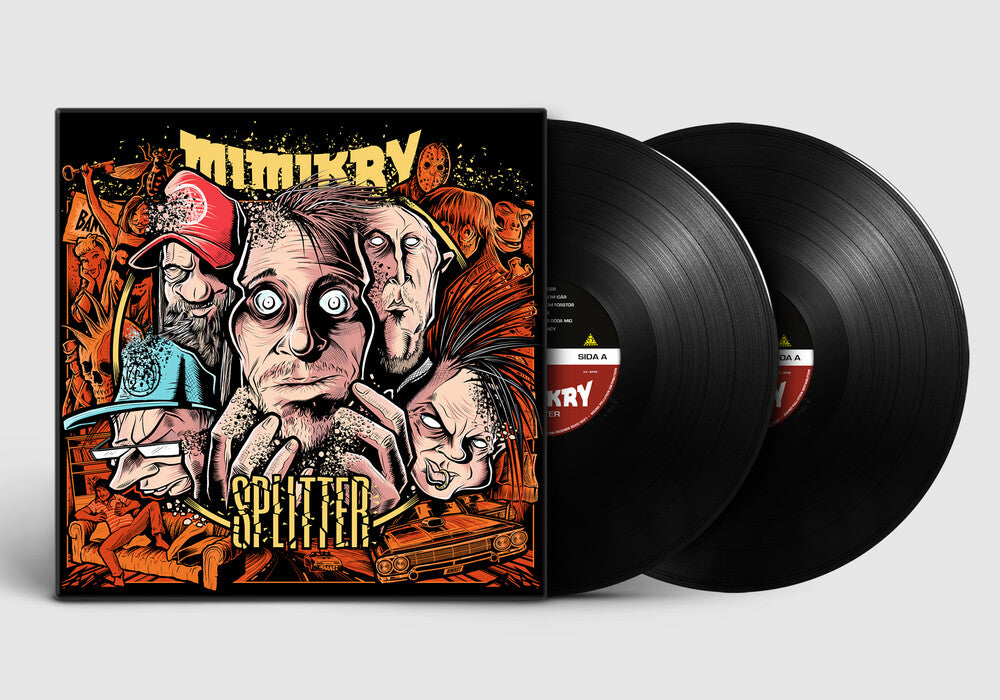 the album cover for Mimikry - Splitter