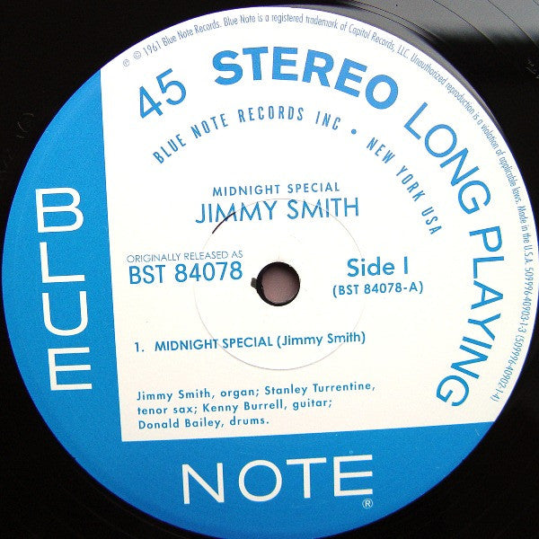 The Incredible Jimmy Smith* : Midnight Special (2x12", Album, Ltd, Num, RE, 180)