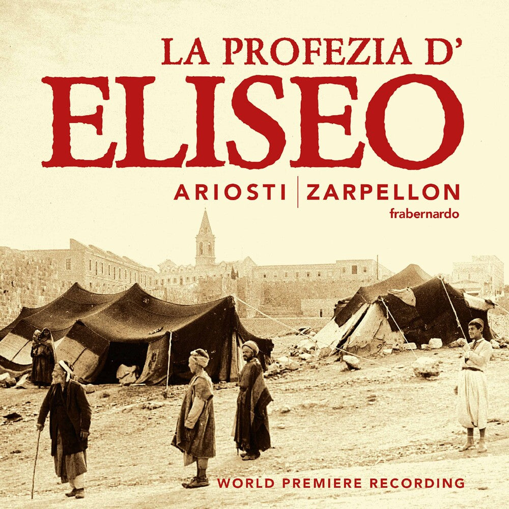 the album cover for Ariosti / Zarpellon / Ensemble Lorenzo Da Ponte - La Profezia D'eliseo (2pk)