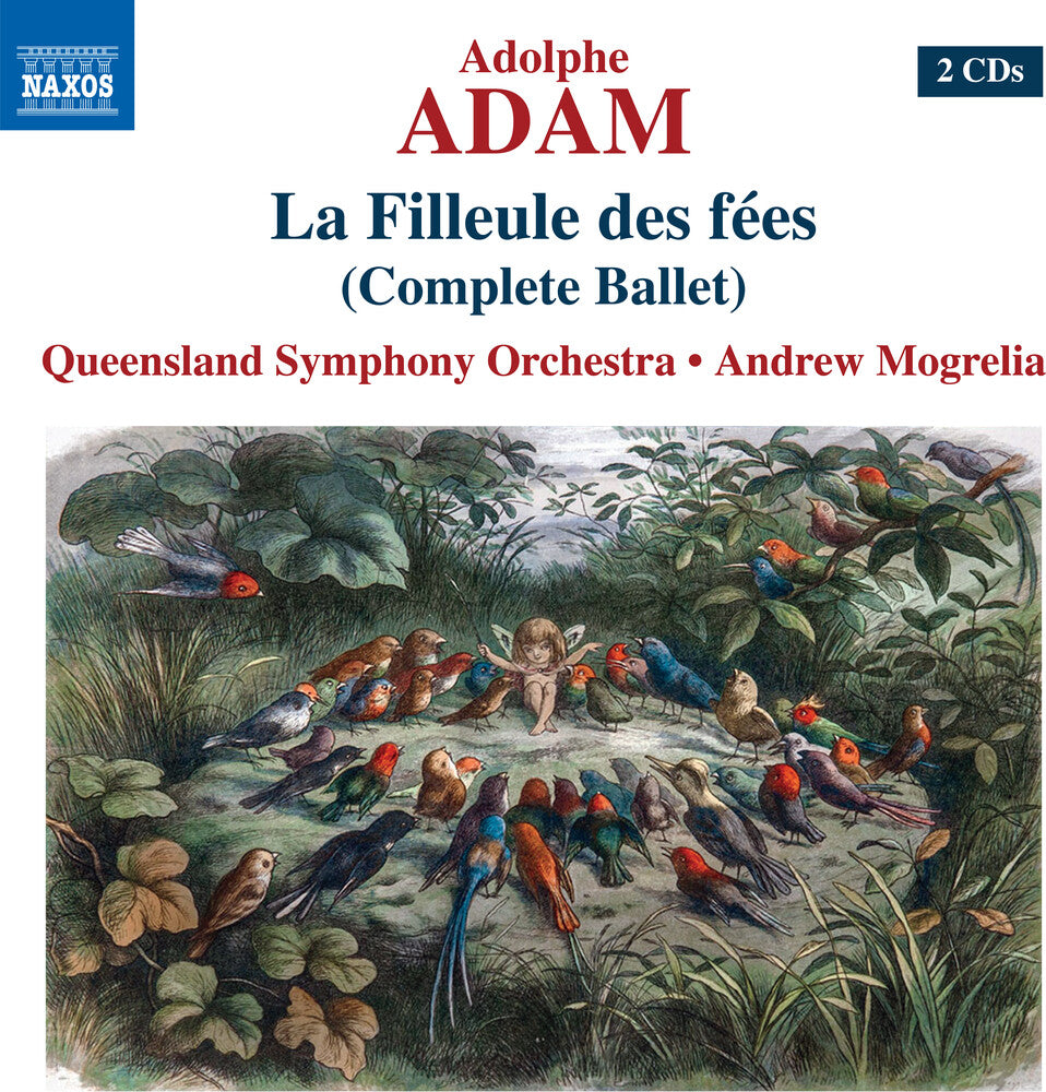 the album cover for Adam / Queensland Symphony Orch / Mogrelia - La Filleule Des Fees (2pk)