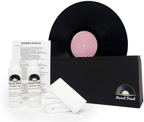 Big Fudge Record Friend Vinyl Record Deep Cleaning System [Black]