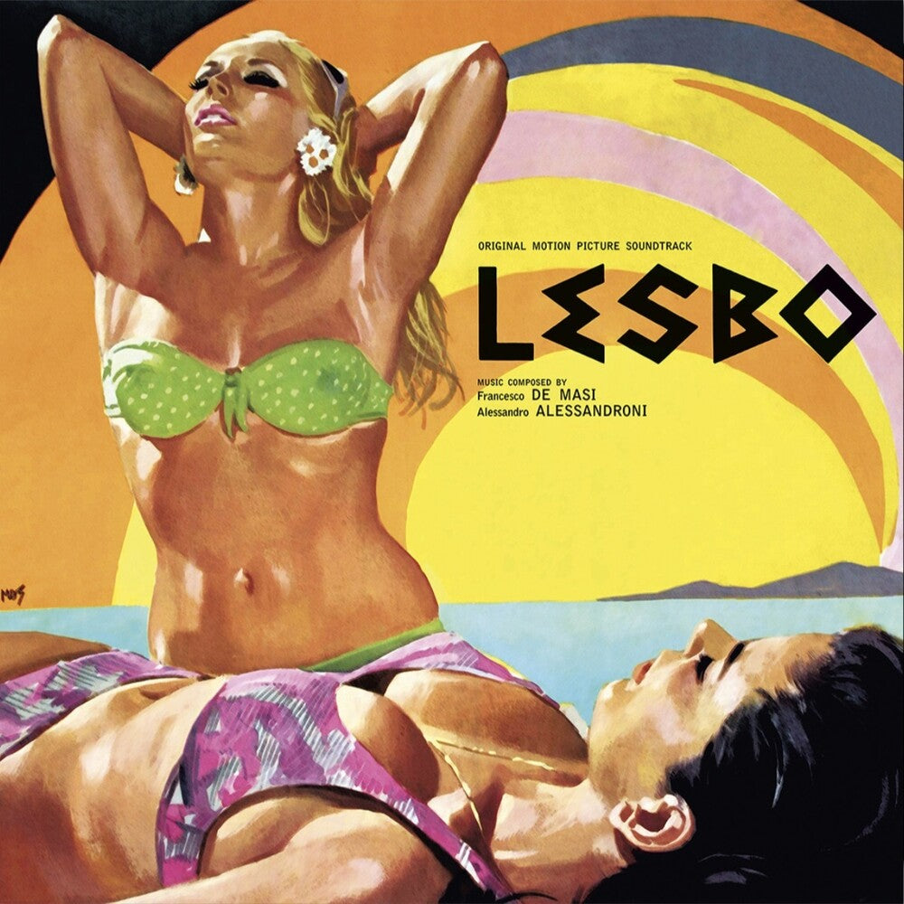 the album cover for De Francesco Masi(Blk) (Ltd) (Ita) - Lesbo / O.S.T. (Blk) [Limited Edition] (Ita)