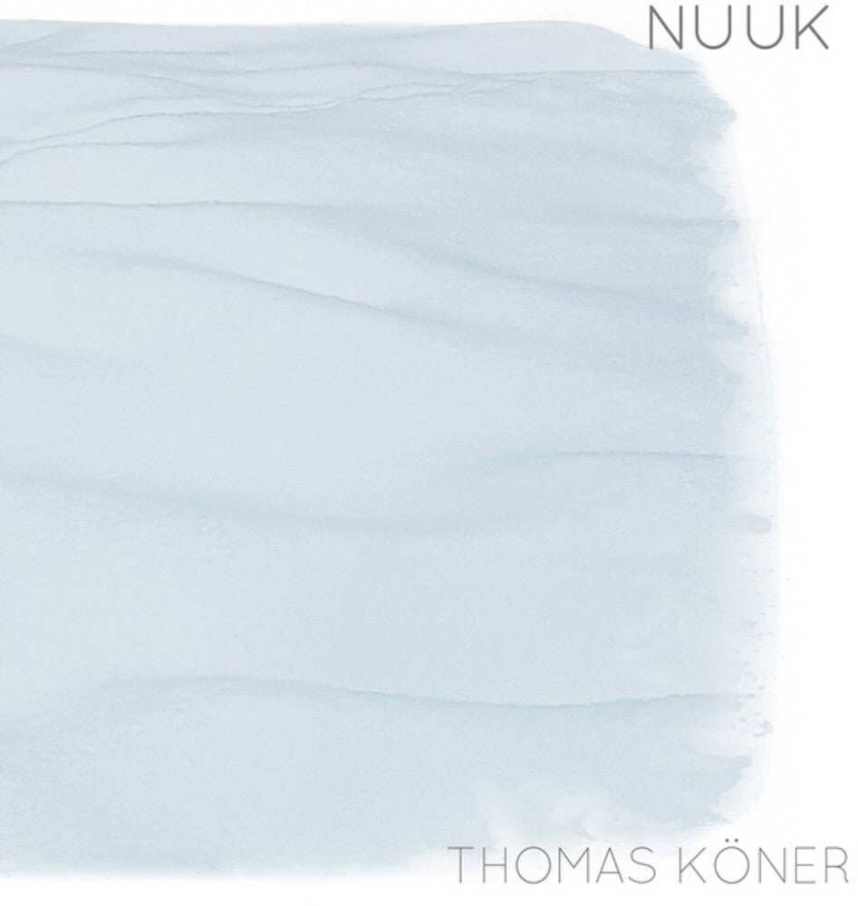 the album cover for Thomas Koner - Nuuk