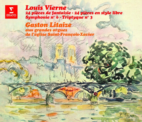 Gaston Litaizem - LOUIS VIERNE 24 Piezas de fantasía, Opp. 51-54/24 Piezas en estilo (CD)
