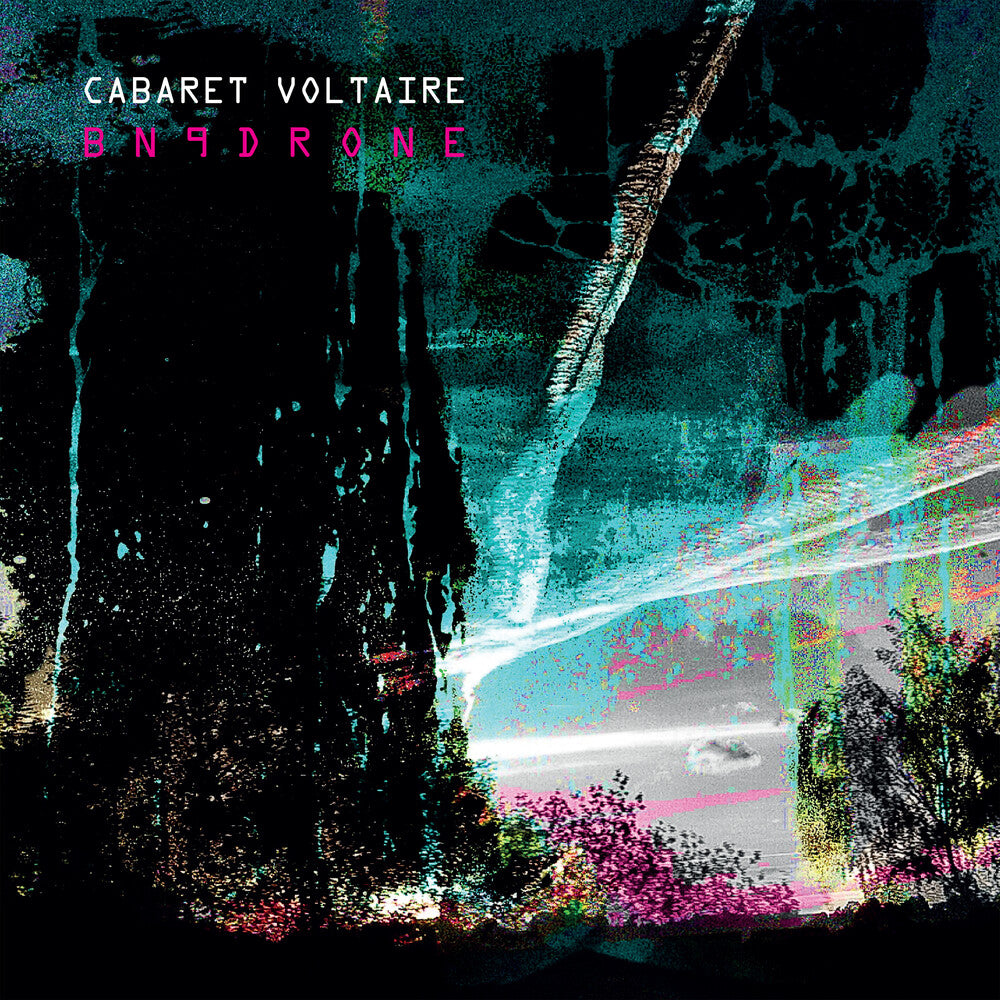 the album cover for Cabaret Voltaire - Bn9drone [Limited Edition White LP]