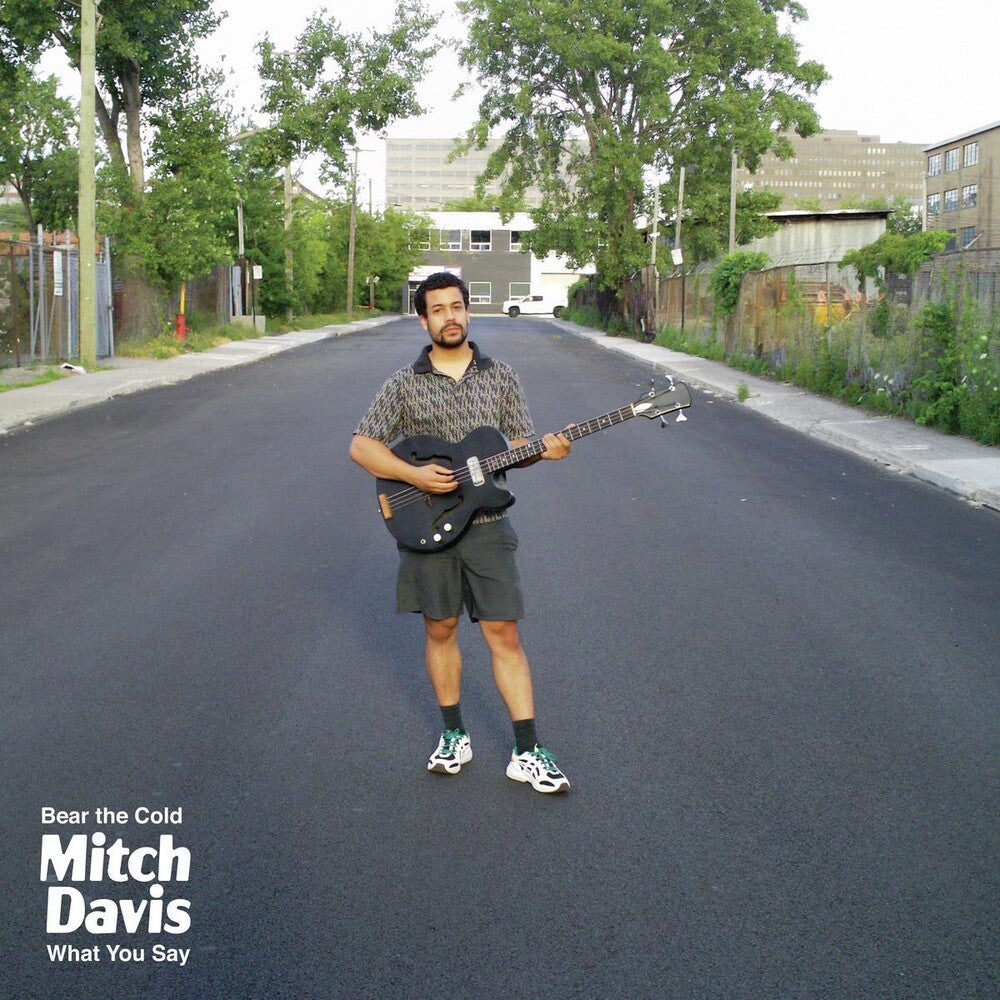 the album cover for Mitch Davis - Bear The Cold