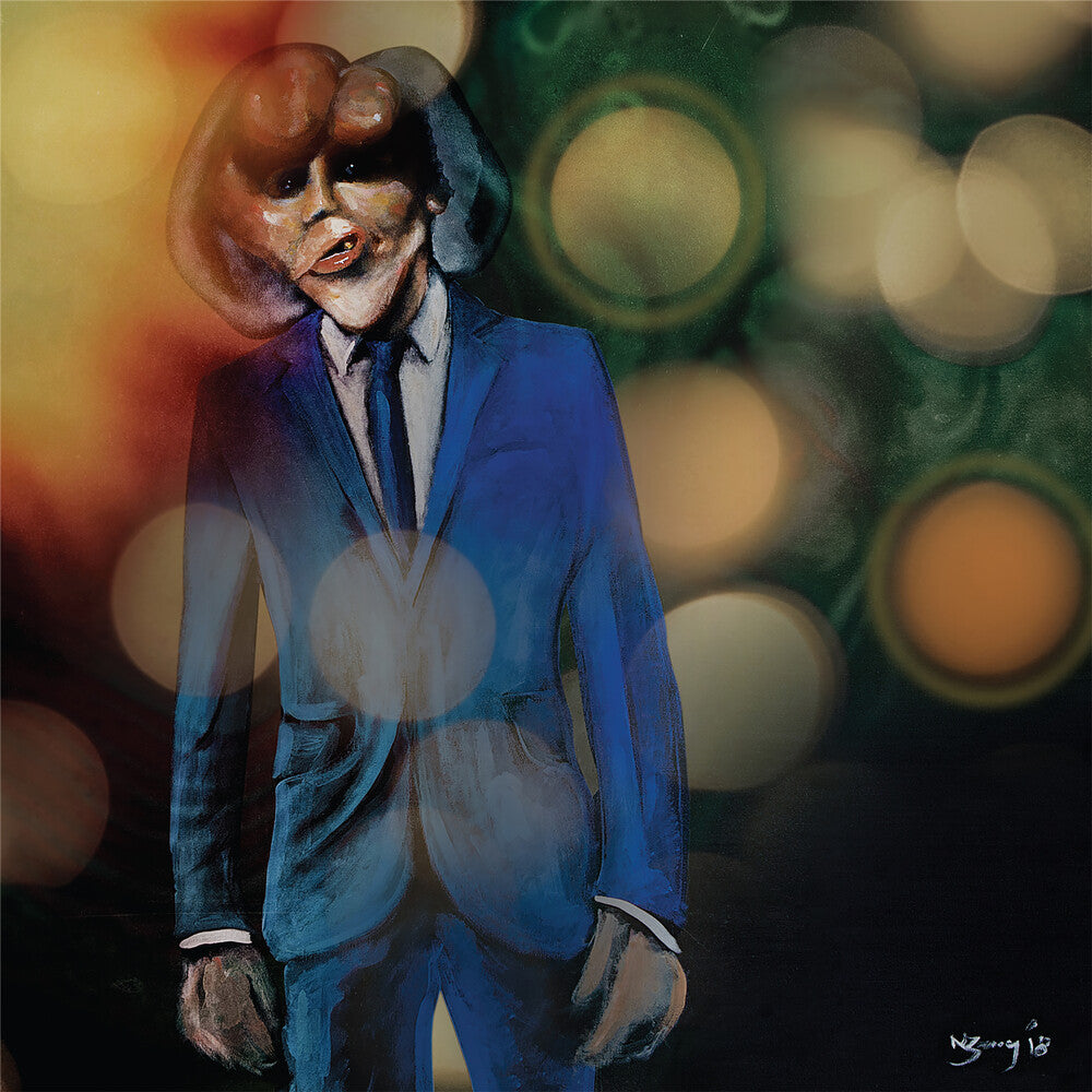 the album cover for Matt Berry - The Blue Elephant