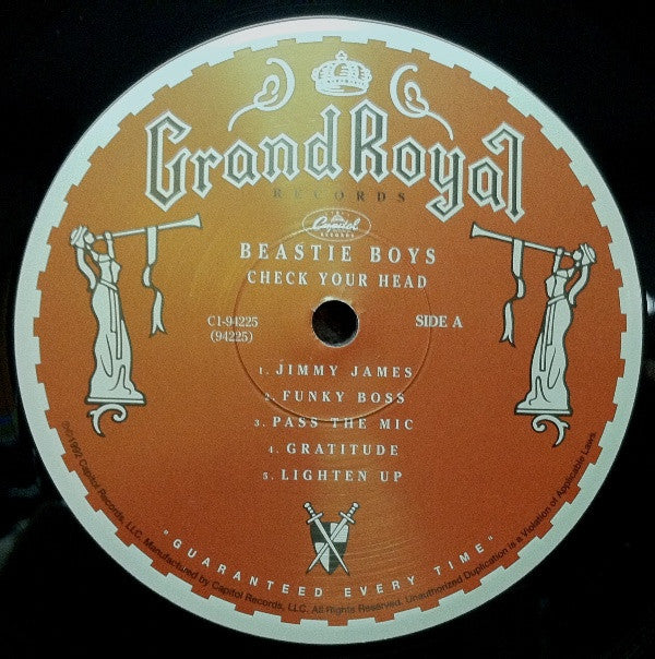 Beastie Boys : Check Your Head (2xLP, Album, RE, RM, 180)