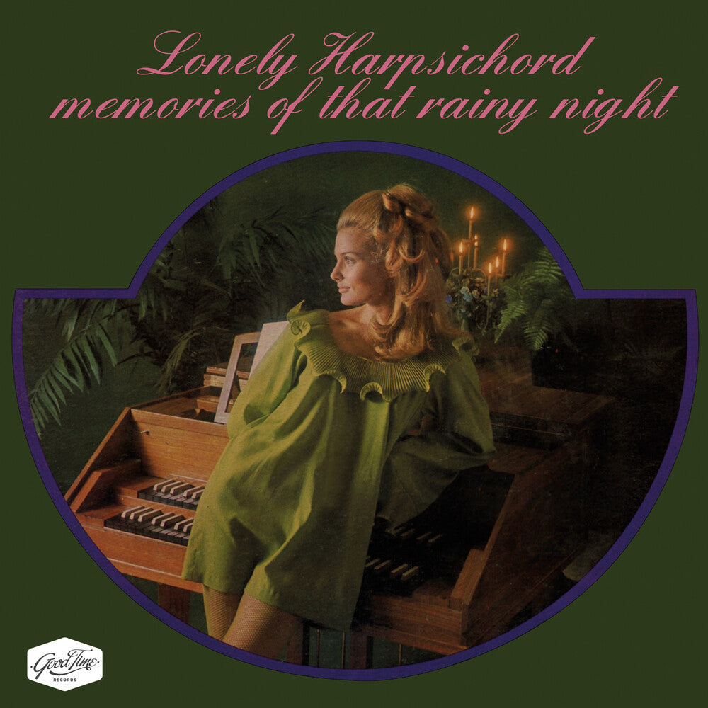 the album cover for Jonathan Knight - Lonely Harpsichord Memories Of That Rainy Night