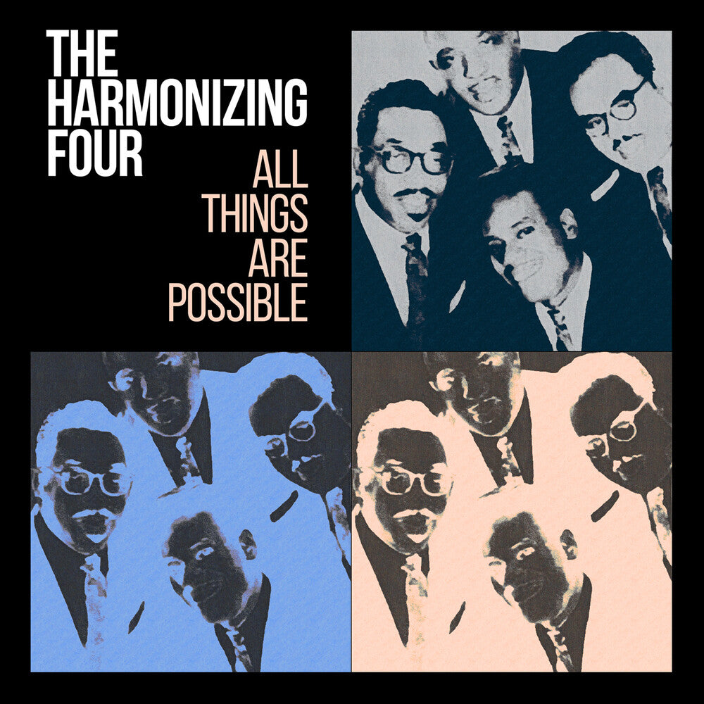 the album cover for Harmonizing Four - All Things Are Possible (Mod)