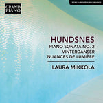 the album cover for Hundsnes / Mikkola - Piano Sonata 2