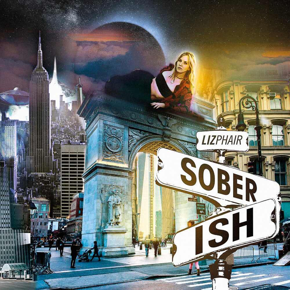the album cover for Liz Phair - Soberish [Indie Exclusive Limited Edition Milky Clear LP]