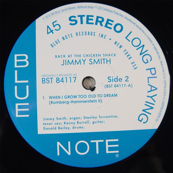 The Incredible Jimmy Smith* : Back At The Chicken Shack (2xLP, Ltd, RE, RM, 180)
