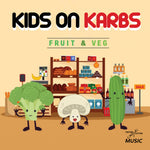 the album cover for Kids On Karbs - Fruit & Veg (Mod)