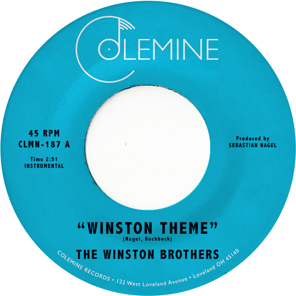 the album cover for Winston Brothers - Winston Theme