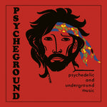 the album cover for Psycheground Group - Psychedelic & Underground Music (Red Vinyl) [Colored Vinyl]