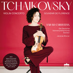the album cover for Tchaikovsky / Rhorer - Violin Concerto