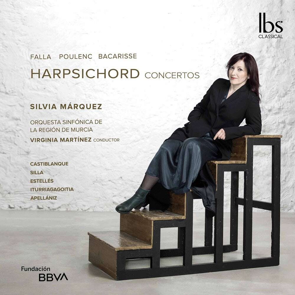 the album cover for Bacarisse / Marquez / Martinez - Harpsichord Concertos