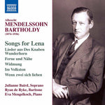 the album cover for Mendelssohn / Baird / Mengelkoch - Songs For Lena