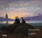 the album cover for Schubert / Schafer / Meniker - Small Song Cycles