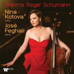 the album cover for Nina Kotova/ Feghali,Jose - Romantic Recital