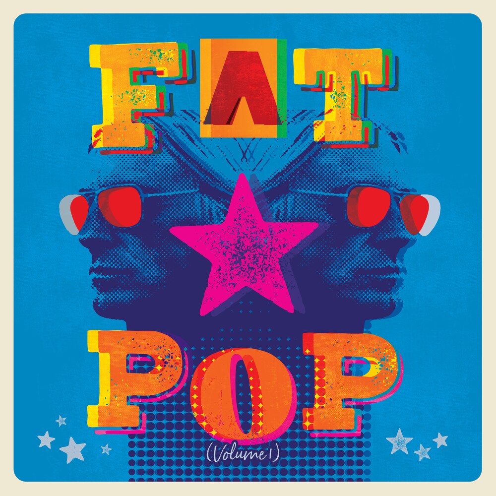 the album cover for Paul Weller - Fat Pop [Colored Vinyl] (Red)