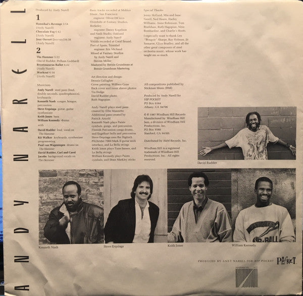 Andy Narell : The Hammer (LP, Album)