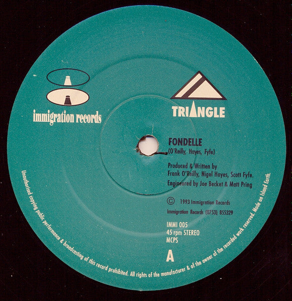 Triangle (2) : Fondelle (12")