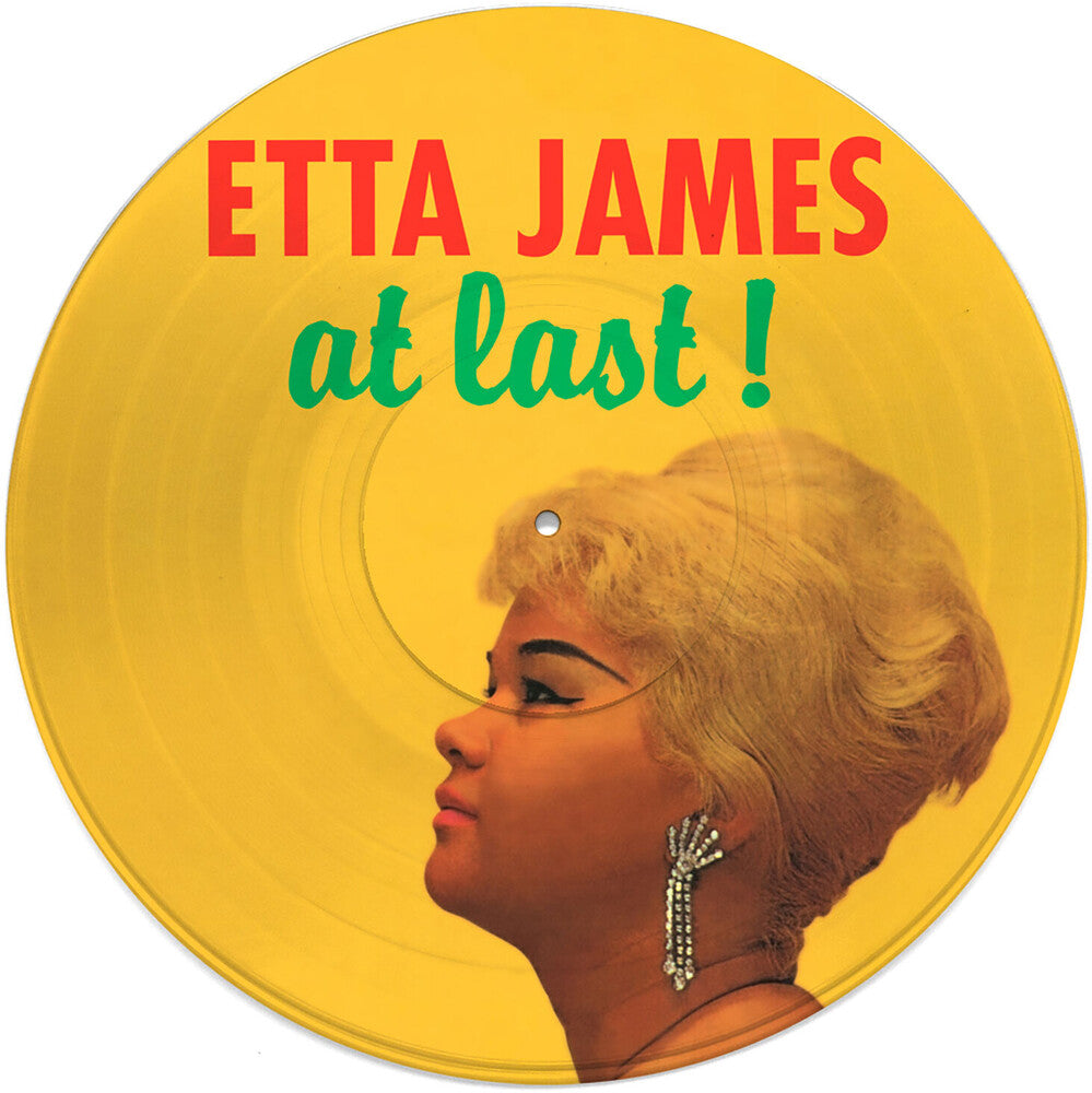 the album cover for Etta James - At Last [Picture Disc]