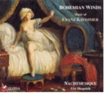 the album cover for Krommer / Hoeprich / Nachtmusique - Bohemian Winds: 3 Sextets