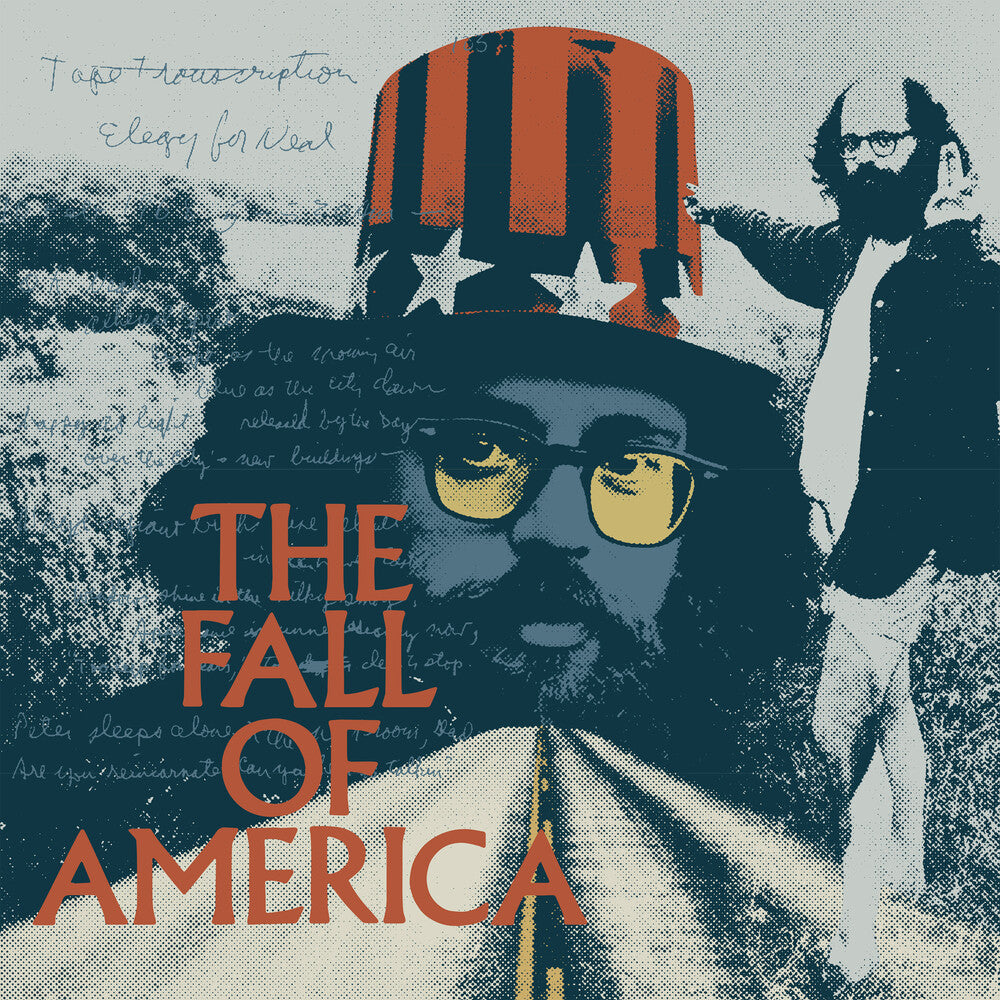 the album cover for Allen Ginsberg's The Fall Of America: 50th Anniv. - Allen Ginsberg's The Fall Of America: 50th Anniv.