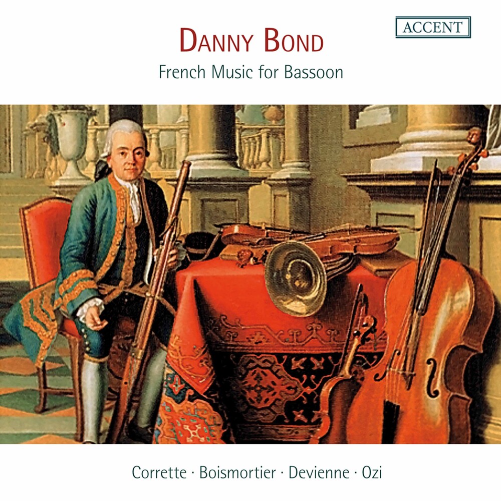 the album cover for Boismortier / Bond / Kohnen - French Music For Bassoon (3pk)