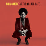 the album cover for Nina Simone - At Village Gate (Blue) (Bonus Tracks) [Colored Vinyl] [180 Gram]