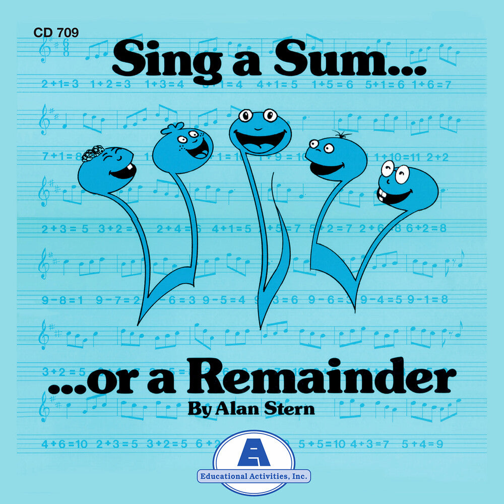 the album cover for Stern, Alan - Sing a Sum... or a Remainder
