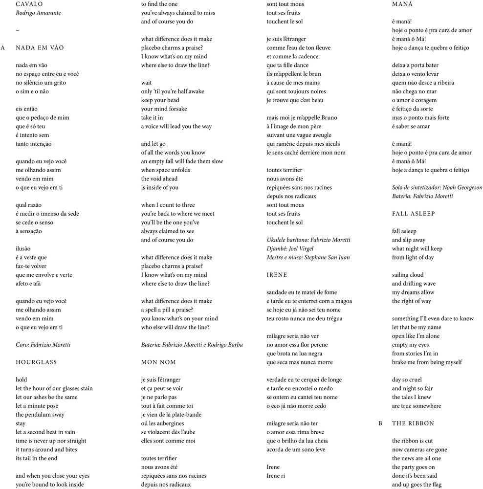 the album cover for Rodrigo Amarante - Cavalo [Limited Edition Neon Orange LP]