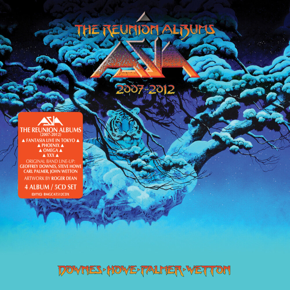 the album cover for Asia - The Reunion Albums 2007-2012 [5CD Box Set]