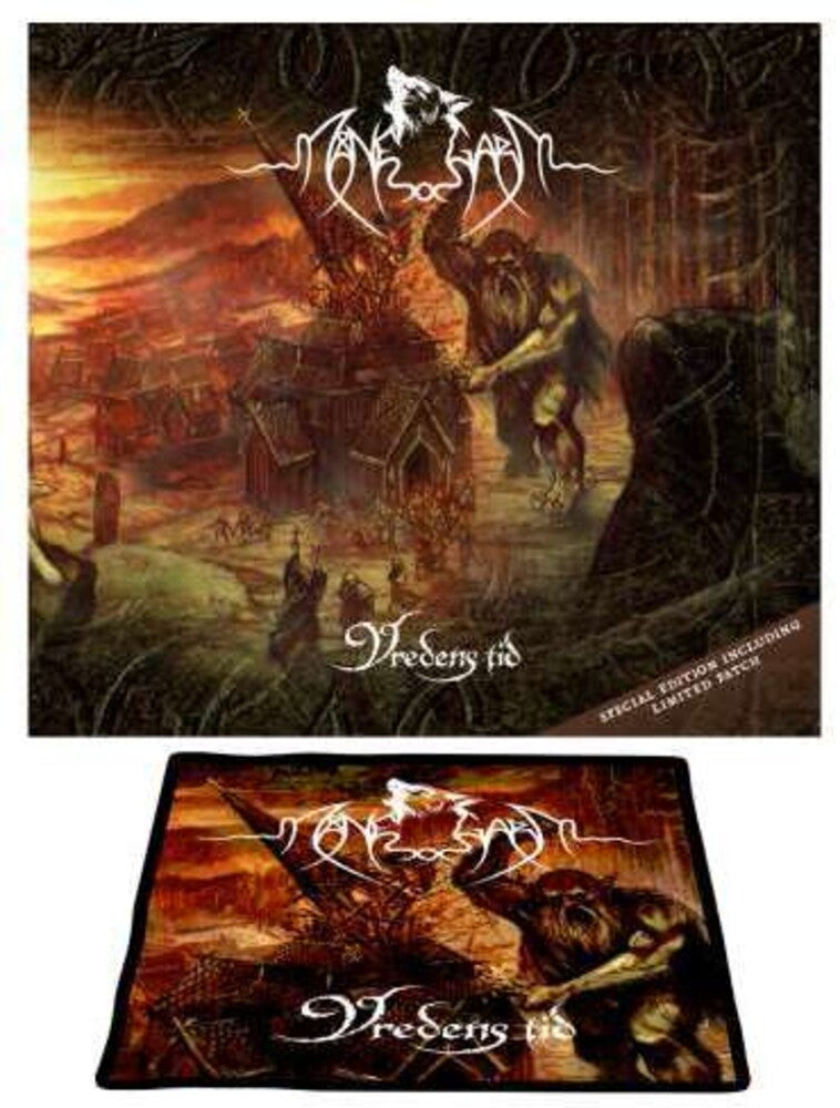 the album cover for Manegarm - Vredens Tid (O-Card + Patch)