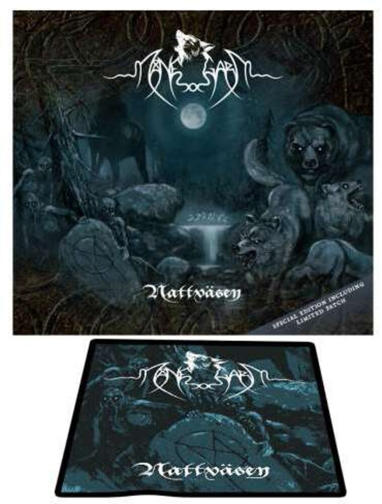 the album cover for Manegarm - Nattvasen (O-Card + Patch)