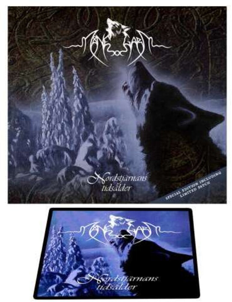 the album cover for Manegarm - Nordstjarnans Tidsalder (O-Card + Patch)